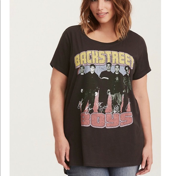 torrid Tops - TORRID Brand Backstreet Boys T-Shirt - size 4
